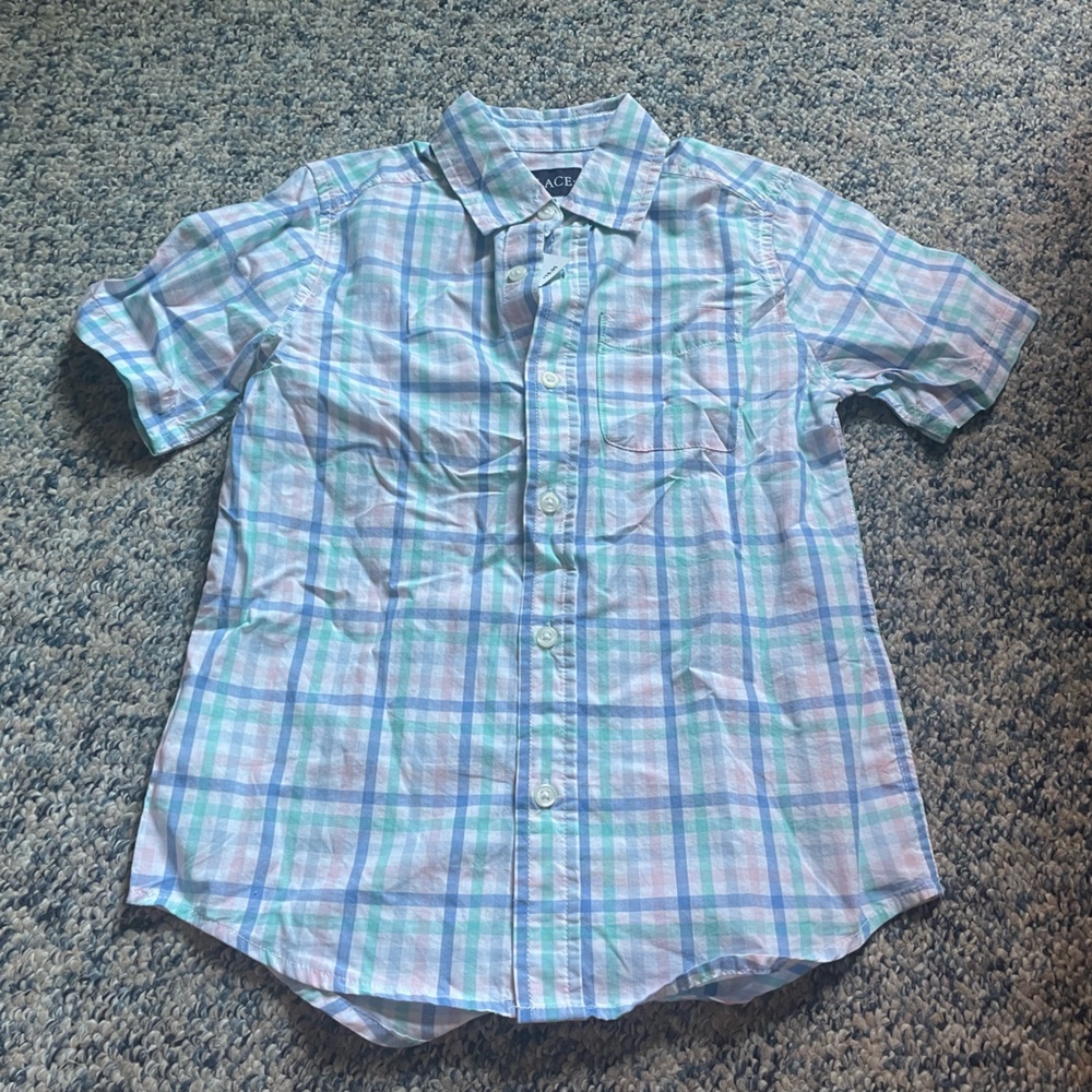 Children’s place collared button down tee